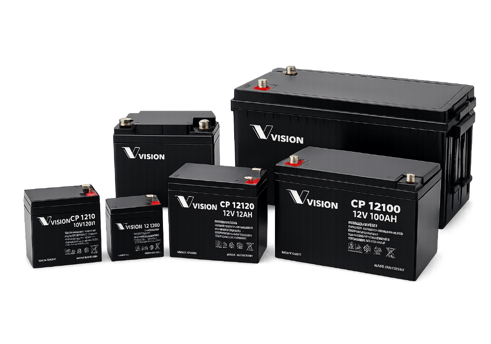 Ắc quy Vision chính hãng cho UPS và bộ lưu điện