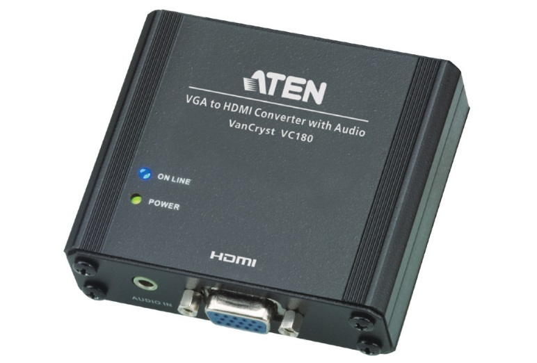 Bộ chuyển đổi VGA/Audio sang HDMI ATEN VC180