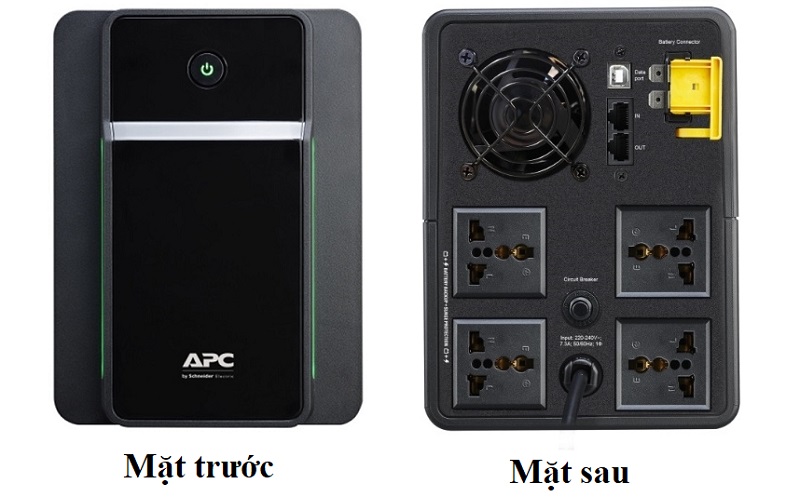 Bộ lưu điện APC Back-UPS BX1600MI-MS 1600VA