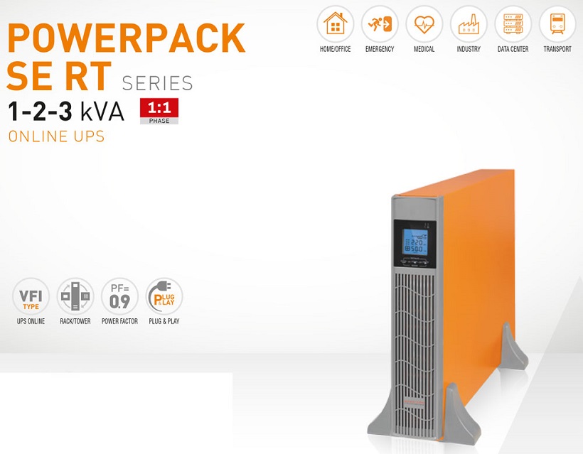 Bộ Lưu Điện MAKELSAN Powerpack SE RT 1KVA 1000VA/900W