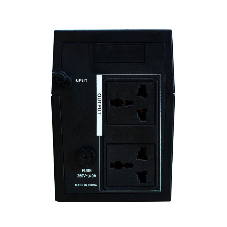 Mặt sau của Bộ lưu điện Offline HYUNDAI HD 500VA (500VA/300W)