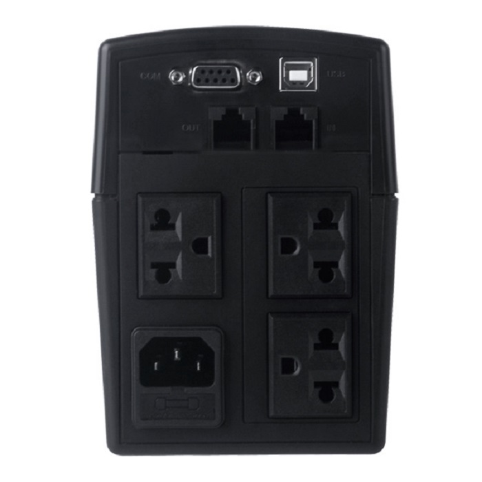 Bộ Lưu Điện UPS CyberPower VALUE600EI-AS 600VA mặt sau