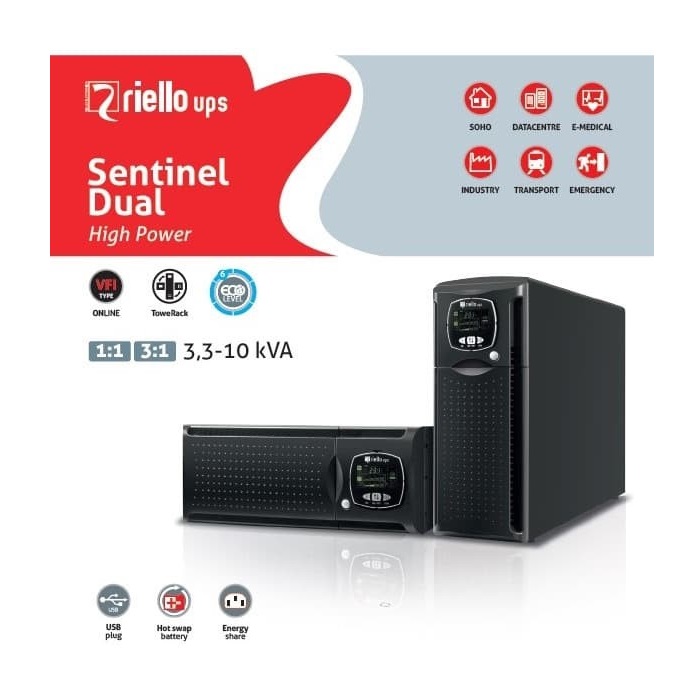 Bộ Lưu Điện UPS RIELLO SDL 5000 5000VA/4500W