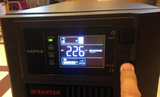UPS SANTAK TRUE ONLINE C6K (LCD)
