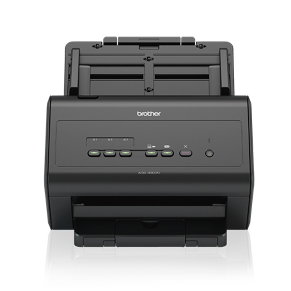 Máy scan Brother ADS-3000N mặt trước