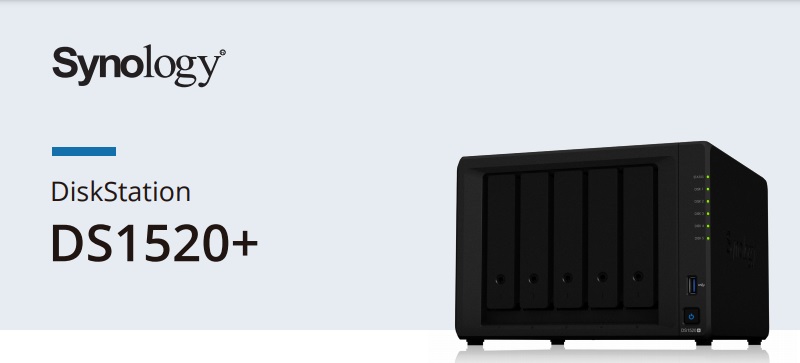 Thiết bị lưu trữ mạng NAS SYNOLOGY DS1520+
