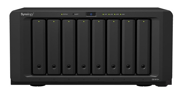 NAS SYNOLOGY DS1819+ thiết kế nhở gọn, đẹp mắt