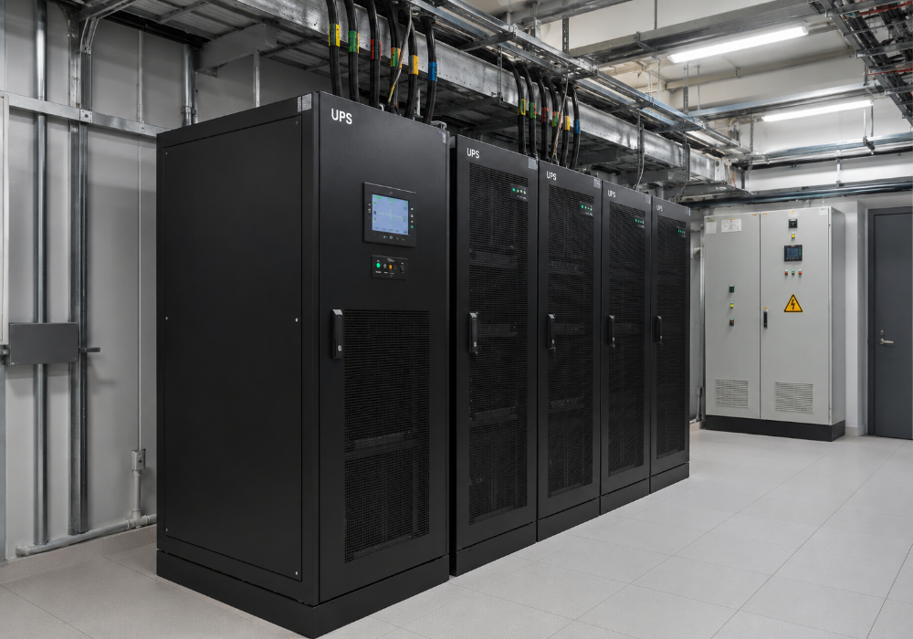 bộ lưu điện UPS công nghiệp 3 pha 100–500kVA