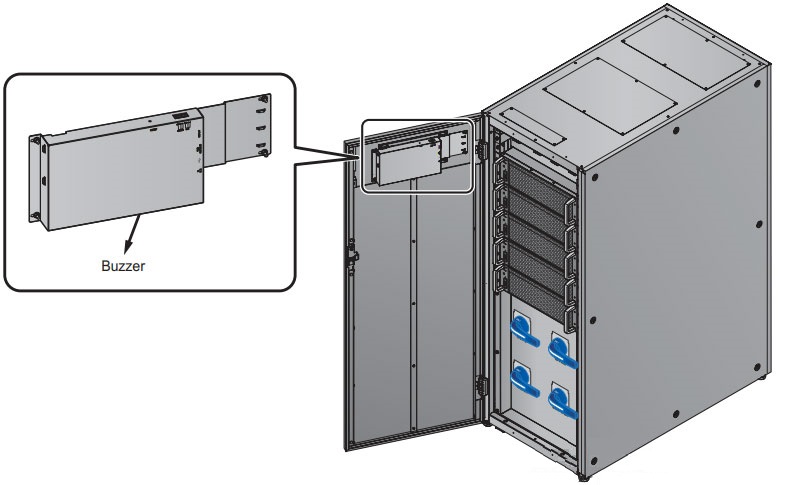 Vị trí còi báo UPS DELTA - Ultron HPH 160-200kVA