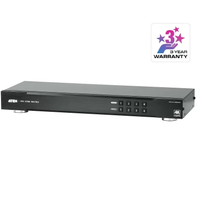 Bộ chuyển mạch ma trận HDMI 4x4 4K ATEN VM0404HA