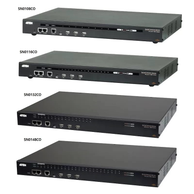 8/16/32/48-Port Serial Console Server ATEN SN01xxC
