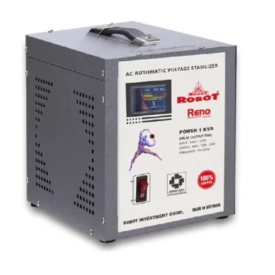 Ổn Áp Robot Reno 1KVA (140-250V) 1 pha