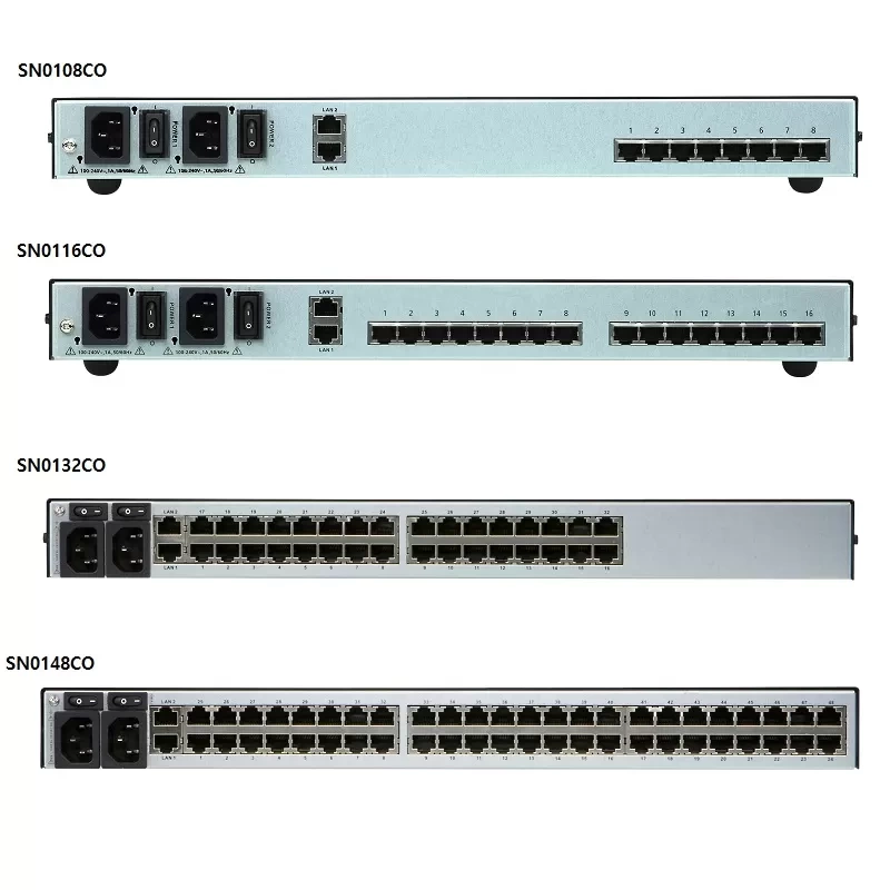 8/16/32/48-Port Serial Console Server ATEN SN01xxC