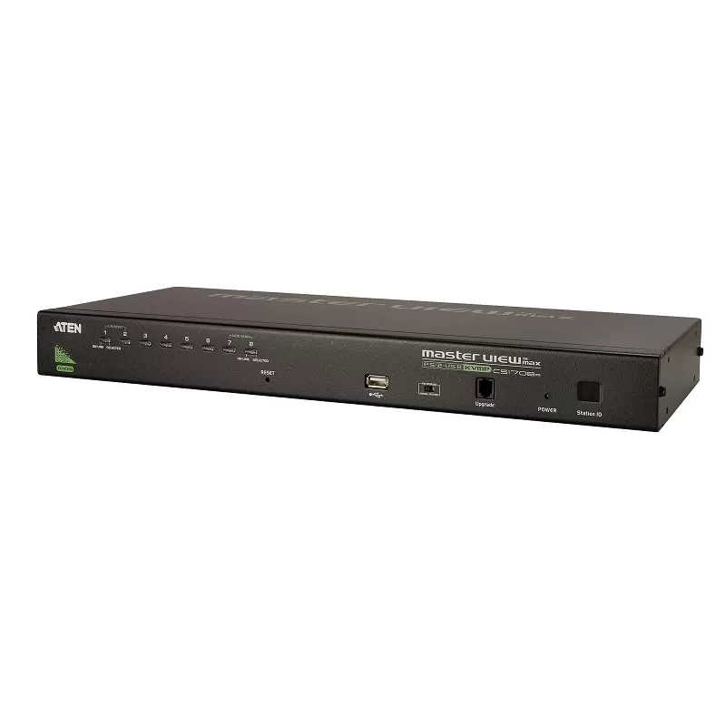 ATEN 16/8-PortPS/2-USB VGA KVM Switch with Daisy-Chain Port and USB Peripheral Support