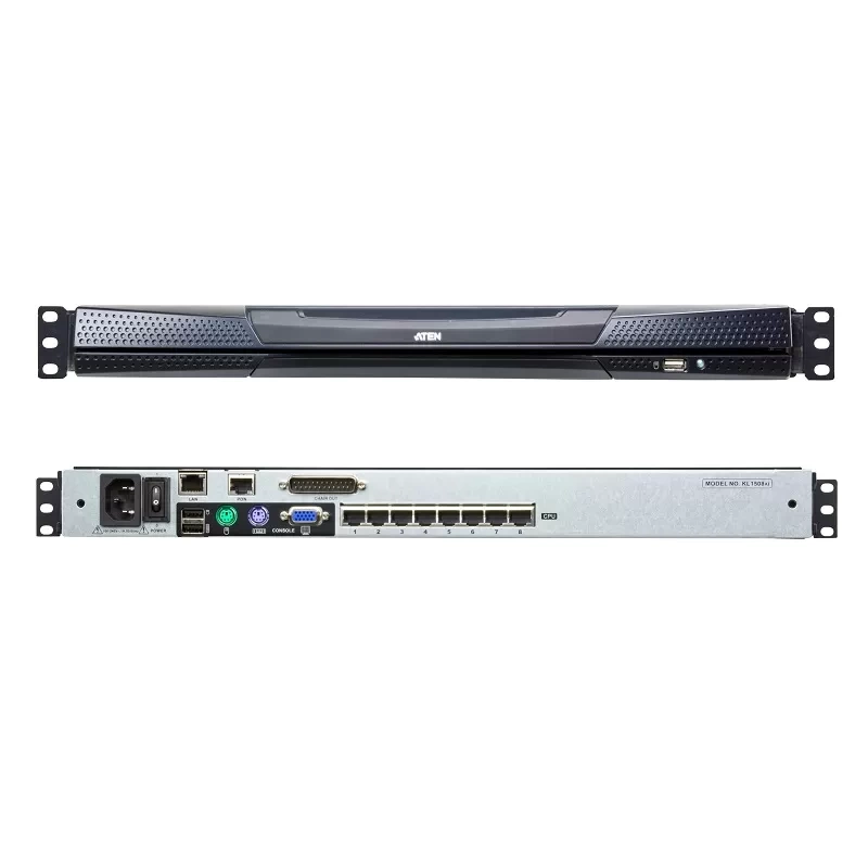 ATEN 8 / 16 - Port Dual Rail LCD KVM Switch