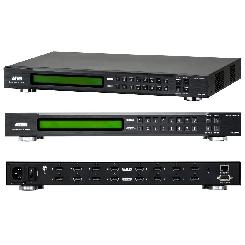 ATEN 4 x 4 / 8 x 8 HDMI Matrix Switch with Scaler