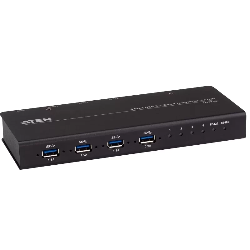 Bộ Chia Hub Công Nghiệp USB 3.2 Gen 1 4 x 4 ATEN US3344I