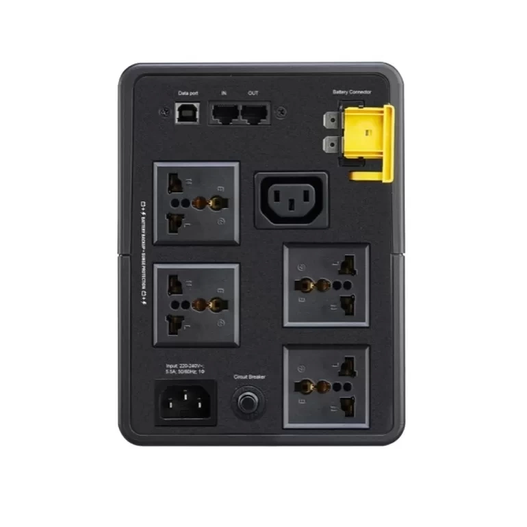 Bộ lưu điện APC Back-UPS BX1200MI-MS 1200VA, AVR, Universal Sockets