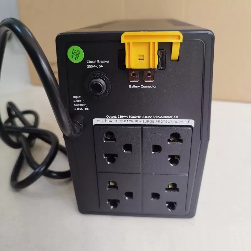 Bộ Lưu Điện APC BVX650I-VN 650VA (650VA/360W)