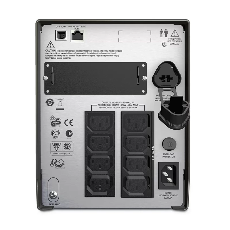 Bộ lưu điện APC Smart-UPS SMT1500I 1500VA LCD 230V