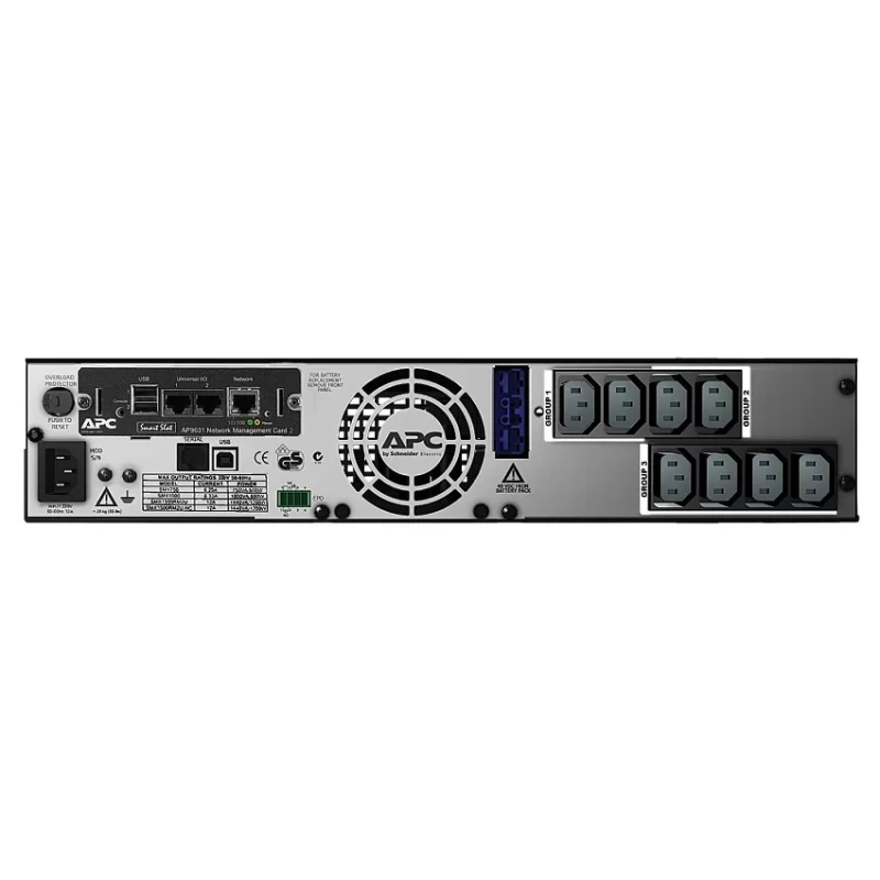 Bộ lưu điện APC Smart-UPS X SMX1500RMI2UNC 1500VA Rack/Tower with Network Card