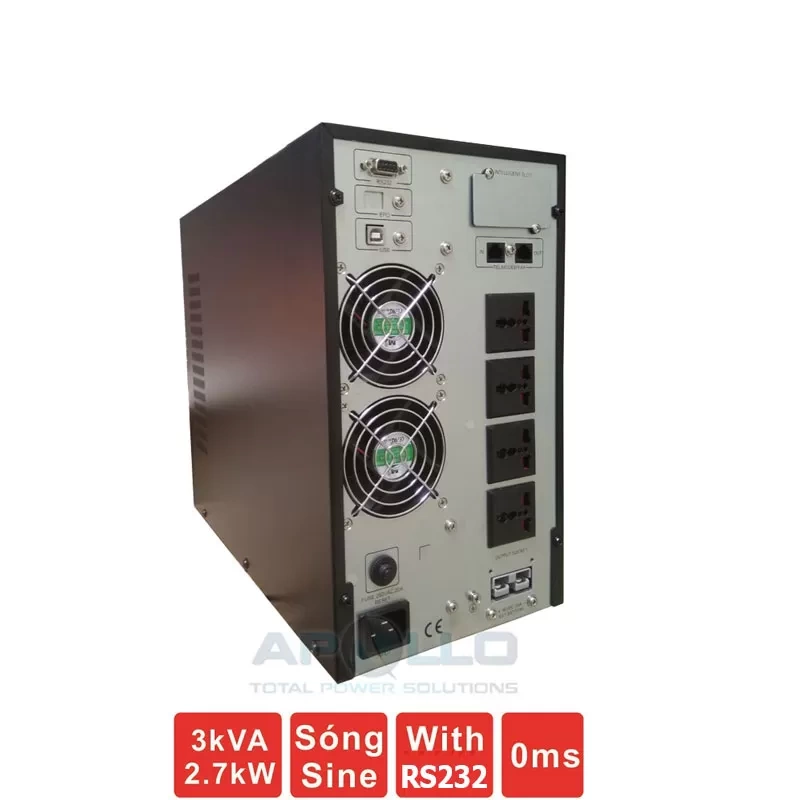 Bộ lưu điện APOLLO AP9103S 3KVA 2700W