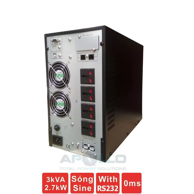 Bộ lưu điện APOLLO AP9103S 3KVA 2700W