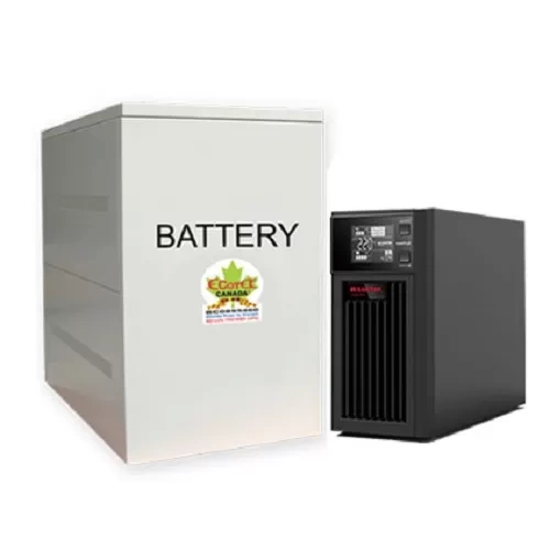 Bộ lưu điện UPS SANTAK TRUE ONLINE C2KS (LCD), sử dụng ắc quy ngoài