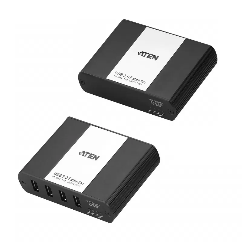 Bộ mở rộng 4 cổng Usb 2.0 cat 5 qua cáp mạng LAN ATEN UEH4102