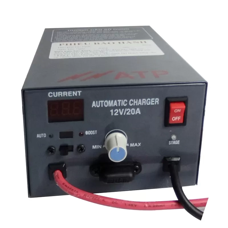 Máy sạc bình ắc quy tự động 12V/20A