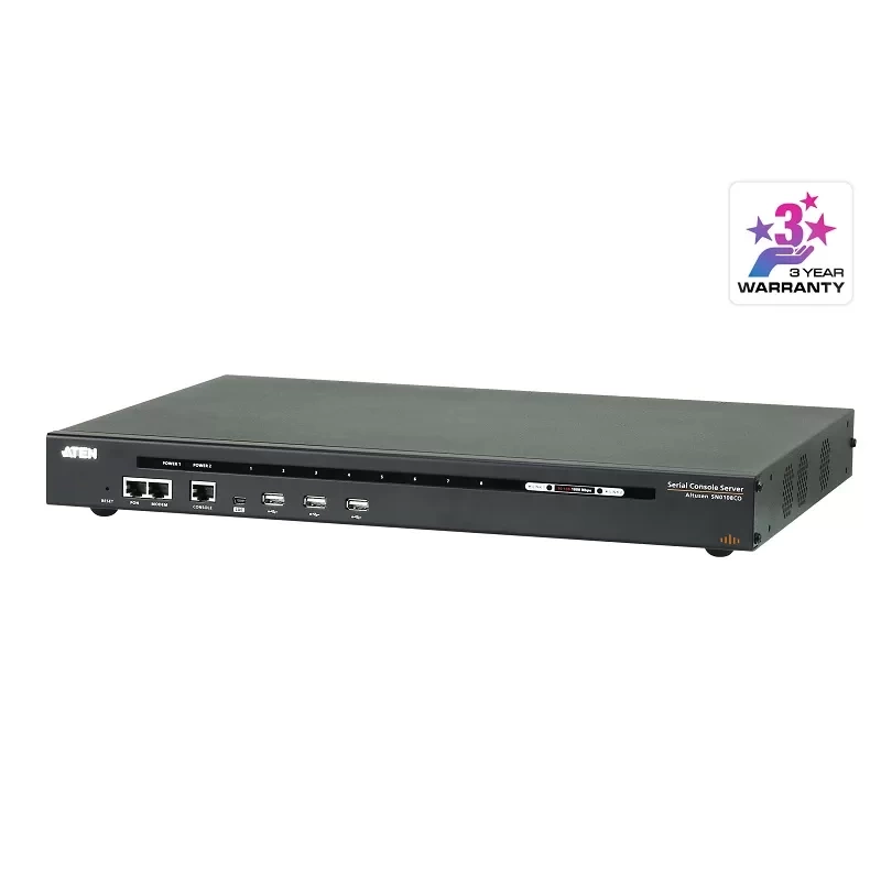 8/16/32/48-Port Serial Console Server ATEN SN01xxC