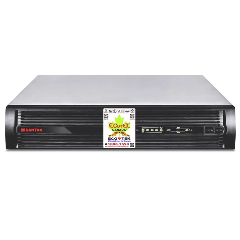 Bộ Lưu Điện UPS SANTAK Rack 2K 2000VA True Online (Rackmount)