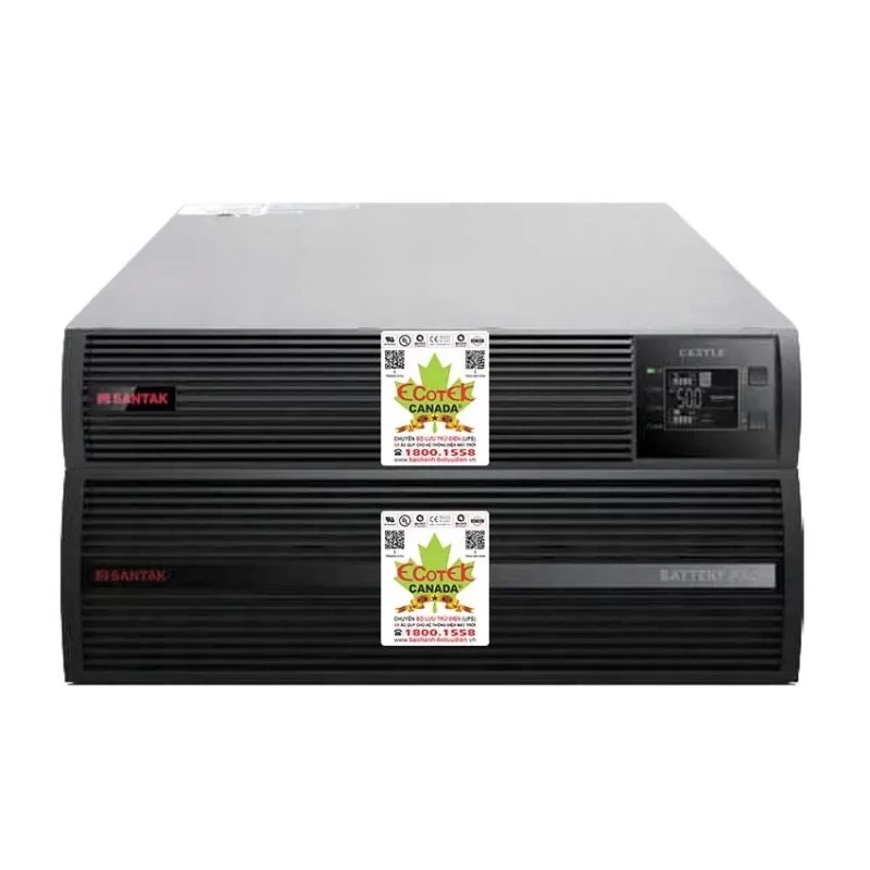 Bộ Lưu Điện UPS SANTAK Rack 6K (6KVA/6KW) True Online