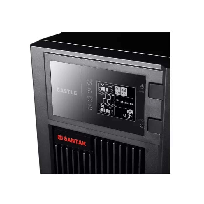 Bộ lưu điện UPS SANTAK TRUE ONLINE C10KS (LCD), sử dụng ắc quy ngoài