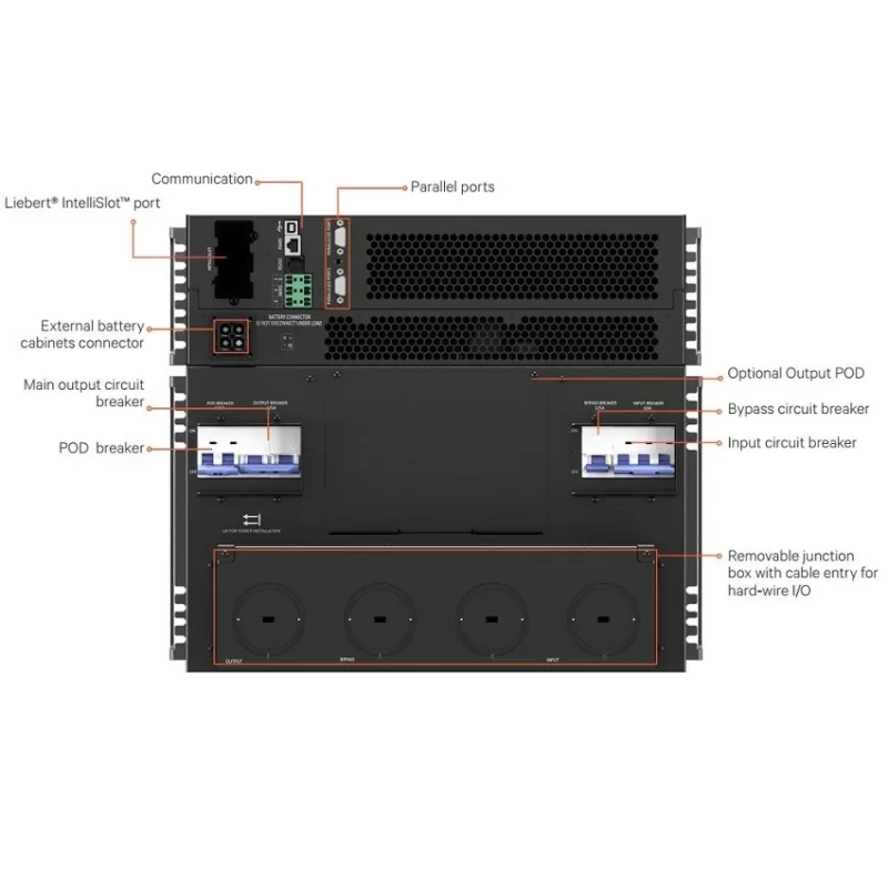 Bộ lưu điện VERTIV LIEBERT GXT5-16KIRT9UXLN 16KVA/16KW (01201985)