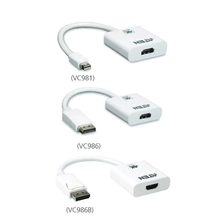Cáp chuyển đổi DisplayPort sang 4K HDMI ATEN Adapter