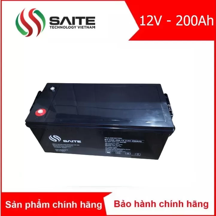 Bình ắc quy kín khí SAITE 12V - 200Ah (BT-HSE-200-12)