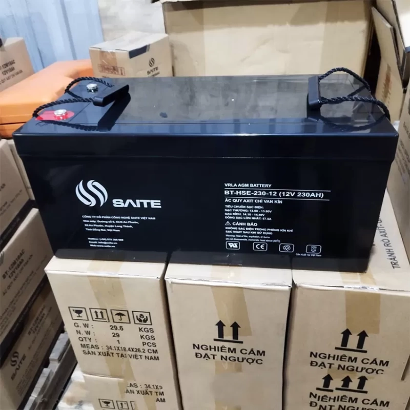 Bình ắc quy kín khí SAITE 12V - 230Ah (BT-HSE-230-12)