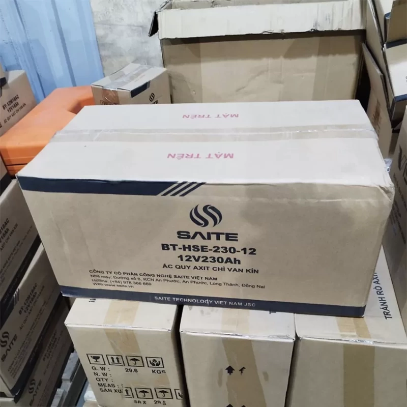 Bình ắc quy kín khí SAITE 12V - 230Ah (BT-HSE-230-12)