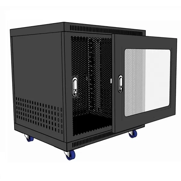 Tủ rack 10U UNR N10U-D600CL cửa lưới