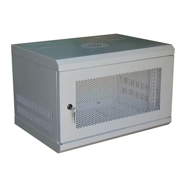 Tủ rack treo tường 19 inch 6U D400 TMC TM640WCL cửa lưới
