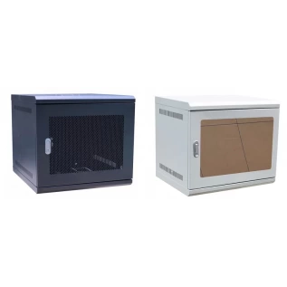 Tủ rack treo tường 19 inch 6U D400 TMC TM640WCL cửa lưới