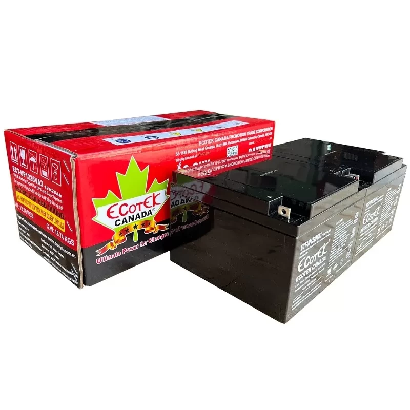 Ắc quy ECOTEK 12V-26Ah (ECT-UP1226VA3)