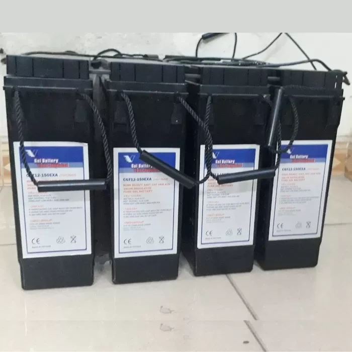Ắc quy Pure Gel VISION CGT12-150PEXV 12V-150Ah