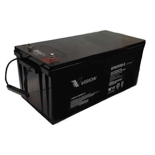 Ắc quy xả sâu VISION 6FM200D-X 12V-200Ah