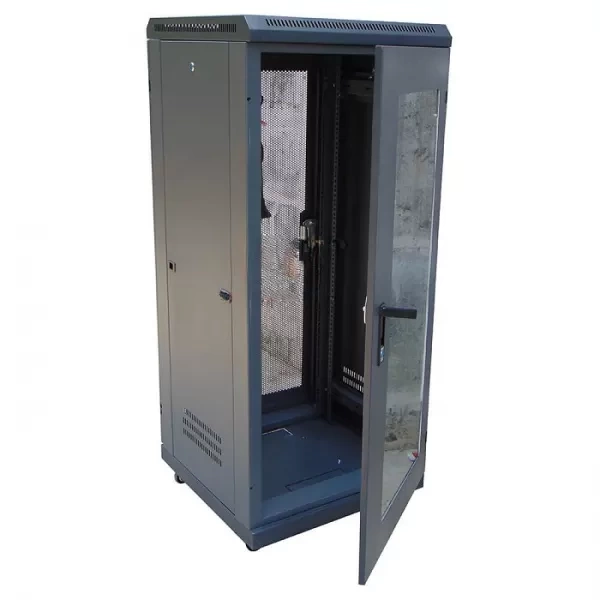 Tủ Rack 19 inch 27U Kính Sâu D600 TM276BG-B