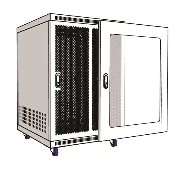 Tủ rack chuẩn 19 inch 15U UNR-15UD600 cửa lưới