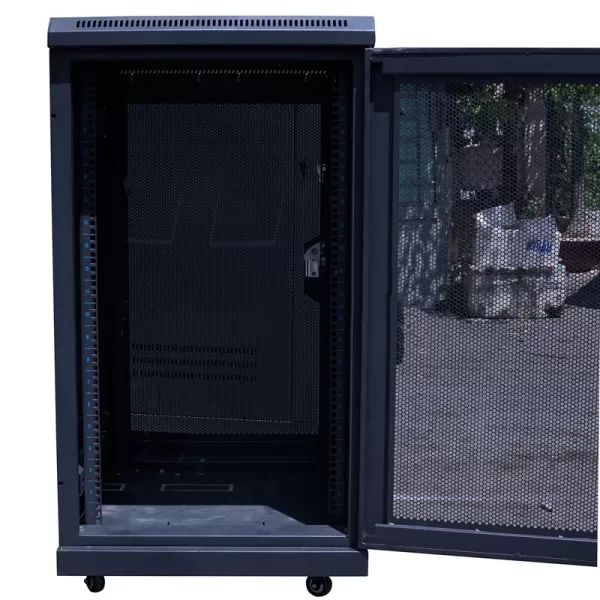 Tủ Rack TMC 19 inch 20U Sâu D600 Khung Hàn Liền TM206BNL-B
