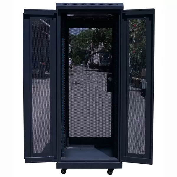 Tủ Rack TMC 19 inch 27U Cánh đôi trước TM27U2CBN-B