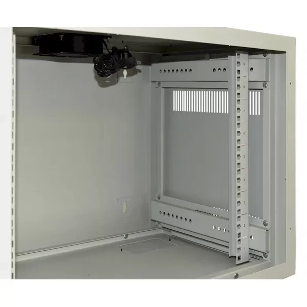 Tủ rack treo tường 15U C-CLASS Amtec AMW15 cửa mica trắng